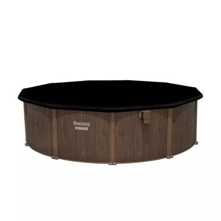 Каркасный бассейн 549х130см, композитный, 27221л, песч.фил.-нас. 5678л\ч, лестн, тент, подст., Bestway 561CS BW