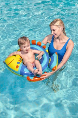 Надувной круг 81х76см "Рыбки 3-6 лет, Bestway 36111 BW