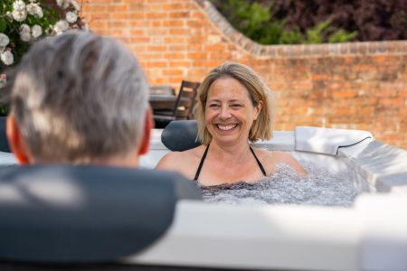 СПА-бассейн 180х180х65см "Oslo Plus", квадратный,  гидромассаж, аэромассаж.(4 коробки A.B.C.D), MSpa F-OS063WP