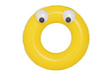 Надувной круг 91см "Глазастики" от 10 лет, 3 цвета, Bestway 36119 BW