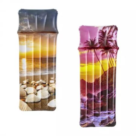 Надувной матрас для плавания 183х71см "Морской закат", до 90кг, 2 вида, Bestway 43416 BW