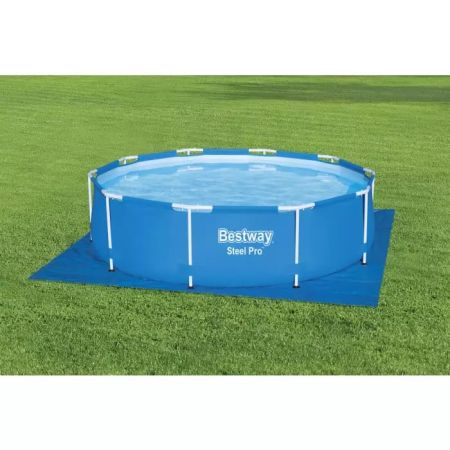 Litiera 335x335cm, pentru piscine de la 244 la 305cm, Bestway 58001 BW