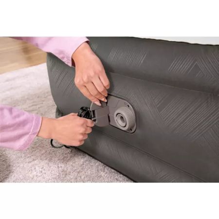 Надувная кровать 97х191х46см, встр.насос 220В, до 150кг, Bestway 69048 BW