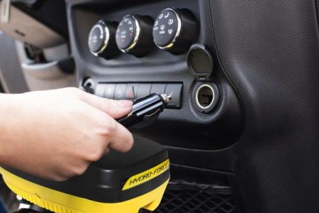 Насос электрический для SUP-досок 12В "Auto-Air" повыш.мощ., от прикуривателя c датчиком давления, Bestway 65315 BW