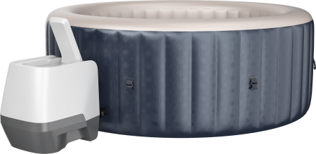 СПА-бассейн 204х70см "Indigo" 930л, круглый, гидромассаж, аэромассаж(2 коробки A.B.), MSpa M-IN063W