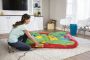 Игровой центр-батут 175х173х135см "Fisher Price" с мячами (50шт), встр.нас. 220В, до 85кг, от 3 лет, Bestway 93532 BW