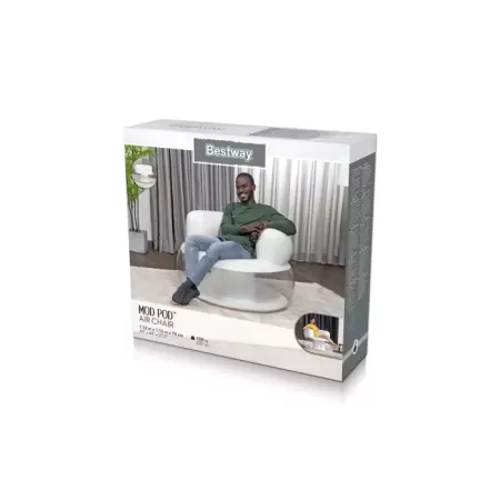 Надувное кресло "Mod Pod Air Chair" 112x112м x70см, 2 цвета, Bestway 75138 BW