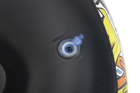 Надувное кресло 112x112x66см "Inflate-A-Chair Graffiti", Bestway 75075 BW