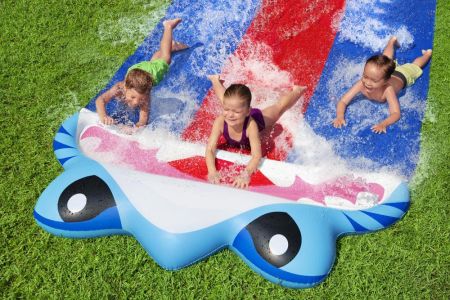 Водная дорожка 488см "Акула" трехполосная, от 3 лет, Bestway 52390 BW