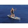 SUP-доска "White Cap" 305x84x12см, насос, весло, лиш, киль, ремнабор, сумка, до 120кг, Bestway 65342 BW