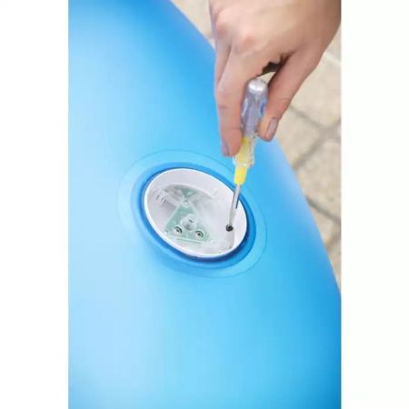 Надувной круг 118х117см, светодиодный с подстаканником, Bestway 43252 BW