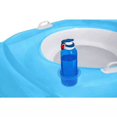 Надувной матрас-шезлонг для плавания 153х102см "Luxe Relaxer Lounge" до 90кг, Bestway 43646 BW