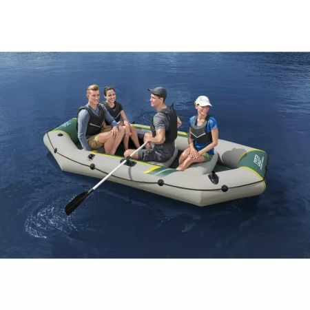 Надувная лодка "Ranger Elite X4 Raft Set" 320х148х47см, вёсла , насос 62086, до 500кг, Bestway 65157 BW