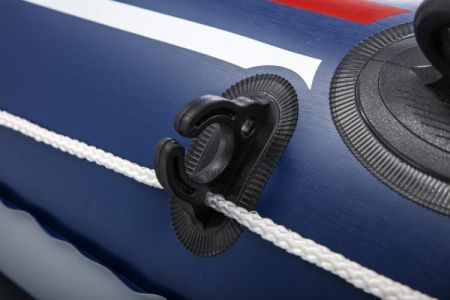 Надувная лодка "Treck X2" 255х127см, вёсла 62015, насос 62023, до 225кг, Bestway 61068 BW