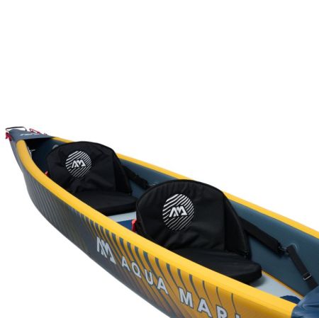 Надувная байдарка "Tomahawk AIR-K440" 440x78см, насос, сиденье, киль, рюкзак, до 210кг, Aqua Marina AIR-K 440