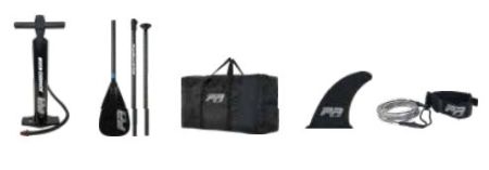 SUP-доска All-Round iSUP Tropic 10'2 310х79х12см, насос, алюм. весло, лиш, киль, сумка, до 110 кг, Aqua Marina PA-25T310