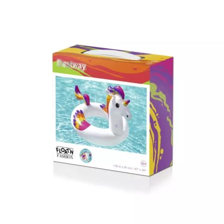Надувной круг 119х91см "Волшебный Единорог" от 10 лет, Bestway 36159 BW