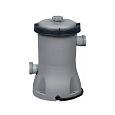 Каркасный бассейн Power Steel 427х250х100см, "Камень", 7250л, фил.-нас. 2006л/ч, лестн, тент, попл-доз, Bestway 56714 BW