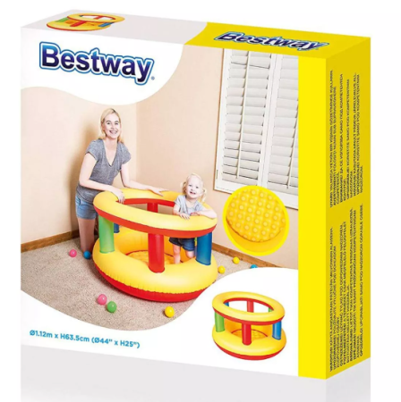 Надувной манеж 112х63.5см, до 30кг, Bestway 52187 BW