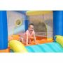 Игровой-центр 289х213х173см "Mega bouncer" с горкой и мячами, до 179 кг, от 3 лет, Bestway 53427 BW