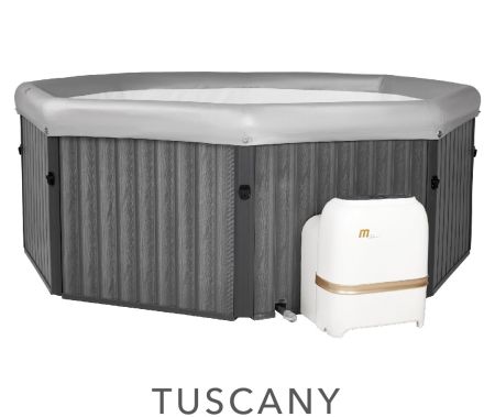 СПА-бассейн 193х193х73см "Tuscany" 1100л, шестигранный, аэромассаж(2 коробки A.B.), MSpa F-TU062W