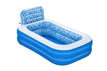 Детский надувной бассейн 229x152x96см "Waterfall Oasis", с разбрызгивателем, 702 л, от 6 лет, Bestway 54451 BW