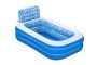 Детский надувной бассейн 229x152x96см "Waterfall Oasis", с разбрызгивателем, 702 л, от 6 лет, Bestway 54451 BW