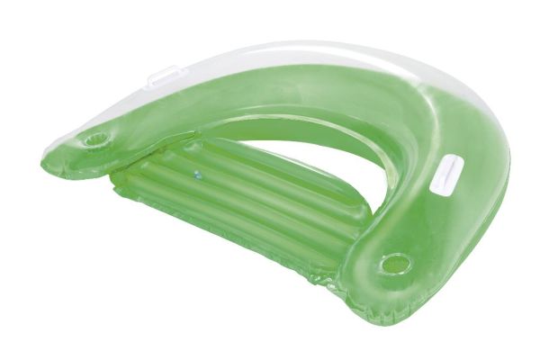 Надувное круг-кресло 152х99см с ручками и подстаканником, до 90кг, 2 вида, Bestway 43118 BW