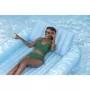 Надувной шезлонг 214х155см "Sun-Kissed Tanning Lounge" с подушкой, подстаканник, до 100 кг, Bestway 43838 BW