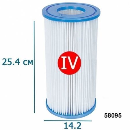 Картридж "IV" для фильтр-насосов 58221, 58391, Bestway 58095 BW