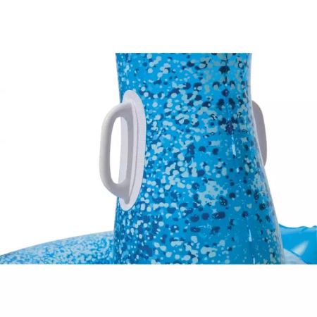 Надувной матрас-плот для плавания 198х164см "Павлин" с ручками, до 90кг, от 12 лет, Bestway 41101 BW