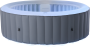 СПА-бассейн 180х70см "Glow" 700л, круглый, аэромассаж, Led-подсветка, MSpa LR042U-GL