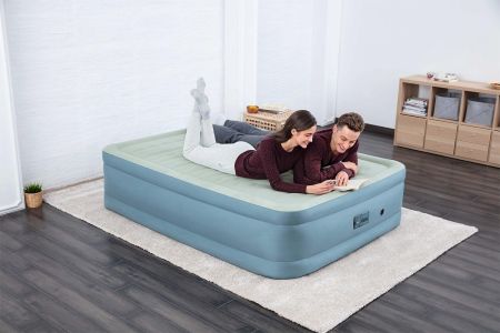 Надувная кровать 152x203x51см, встр.нас. 220В Sleep Control, до 300кг, Bestway 69058 BW