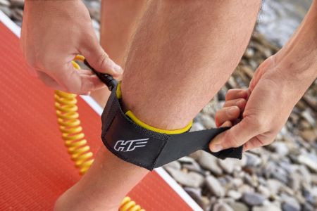 SUP-доска "Fastblast Tech" 381x76x15см, насос, весло, лиш, ремнабор, сумка, до 120кг, Bestway 65343 BW