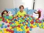 Пластиковые мячи 6.5см "Fisher Price" 100шт для игровых центров, от 2 лет, Bestway 93526 BW