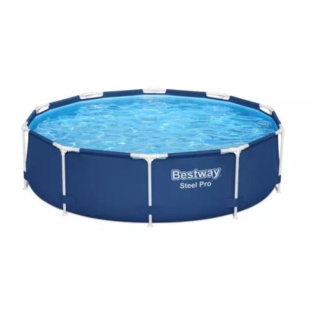 Каркасный бассейн Steel Pro 305х76см, 4678л, фил.-насос 1249л/ч, Bestway 56679 BW