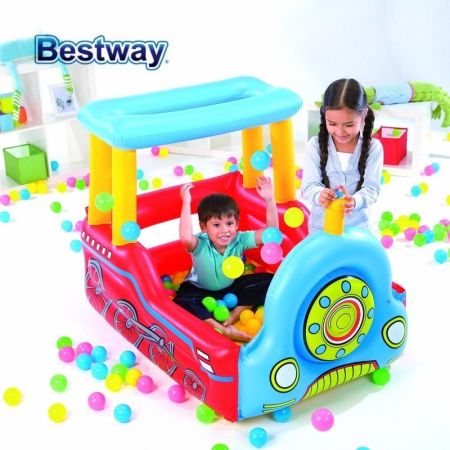 Игровой центр 137х99х94см "Паровозик" с мячами, Bestway 52121 BW