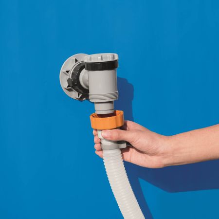 Песочный фильтр-насос 3785л/ч, резервуар для песка 9кг, фракция 0.45-0.85мм, Bestway 58495 BW