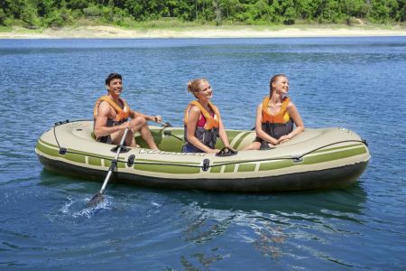 Надувная лодка "Voyager 500" 348х141см, вёсла 62064, до 260кг, Bestway 65001 BW