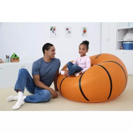 Надувное кресло 114х112х66см "Баскетбольный мяч" от 6 лет, Bestway 75103 BW