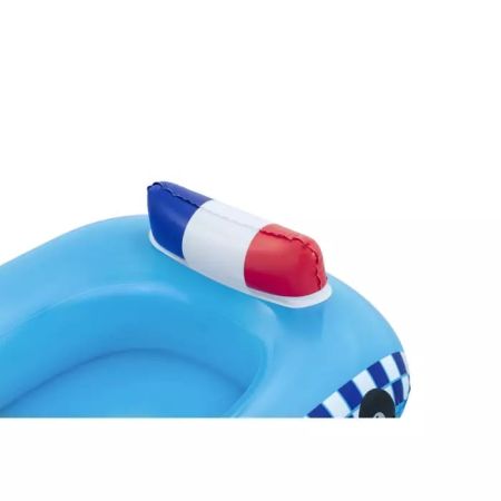 Надувная лодочка 97х74см "Полицейская машина" от 3 лет, встр.динамик со звуком, Bestway 34153 BW