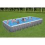 Каркасный бассейн Power Steel 956х488х132см, 52231л, песч.фил.-нас. 8327л/ч, лестн., тент, Bestway 56623 BW