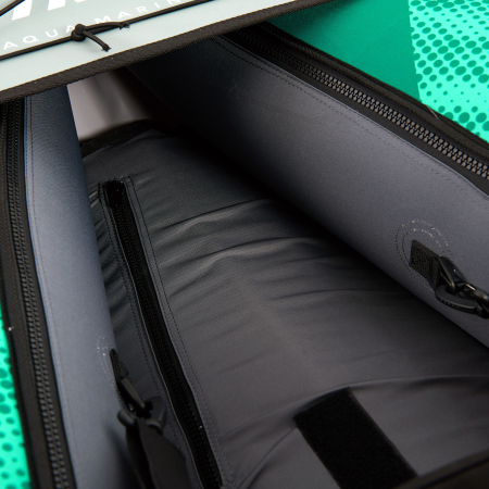 Надувная байдарка "Laxo-380" 380x90см, весла, сиденья, киль, сумка, до 210кг, Aqua Marina LA-380