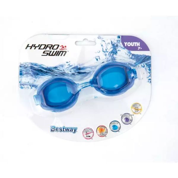 Очки для плавания Ocean Wave, три цвета, от 7 лет, Bestway 21079 BW