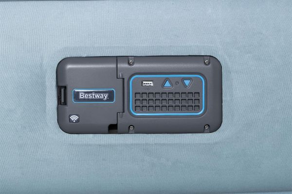 Надувная кровать 152x203x51см, встр.нас. 220В Sleep Control, до 300кг, Bestway 69058 BW