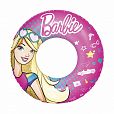 Надувной круг 56см "Barbie" 3-6 лет, Bestway 93202 BW