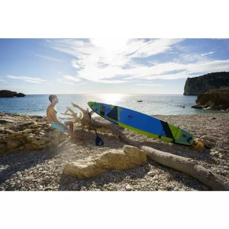 SUP-доска "Aqua Excursion Tech Set" 381x79x15см, насос, весло, лиш, ремнабор, сумка, до 120кг, Bestway 65373 BW