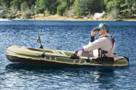 Надувная лодка "Voyager 300" 243х102см, вёсла 62064, до 170кг, Bestway 65051 BW