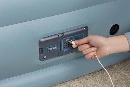 Надувная кровать 152х203х46см "Tritech" встр.нас. 220В Sleep Control, до 300кг, Bestway 67708 BW