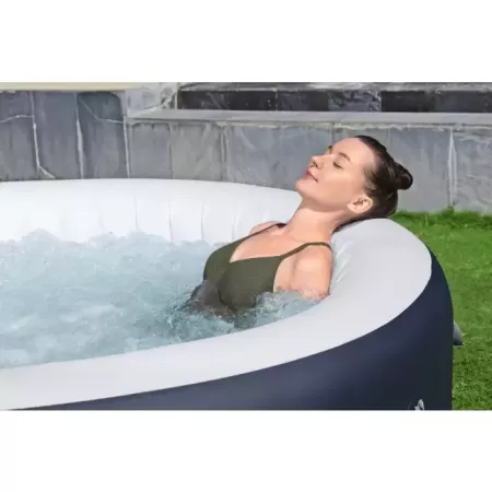 СПА-бассейн 180х66см "Miami EnergySense AirJet 4 Dark Blue" 669л, круглый, аэромассаж, Bestway 6001C BW